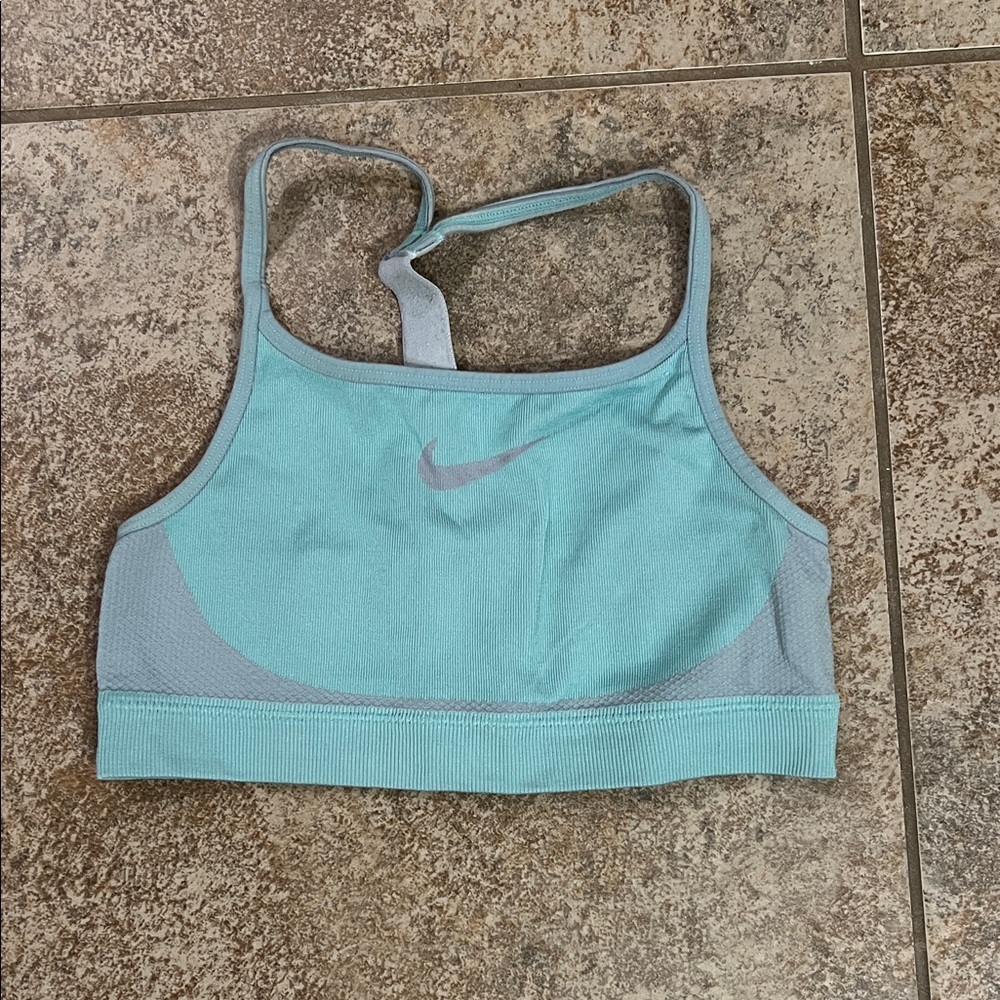 Nike Aqua Blue Sports Bra